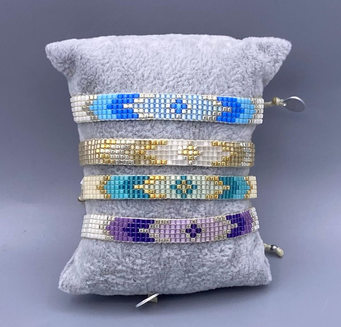 Peeky BE-XS Adjustable Braided Beads Bracelet