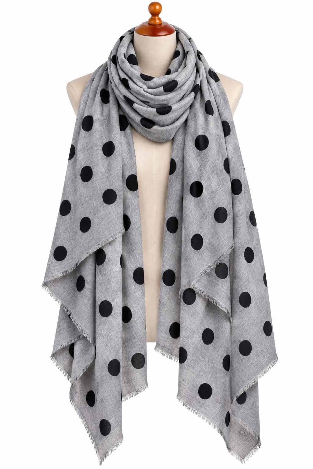 C2059 Polka dot Scarf