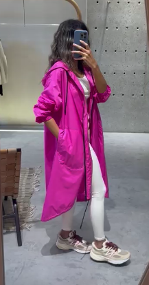 Hoodie Oversized Coat هوديي معطف المتضخم