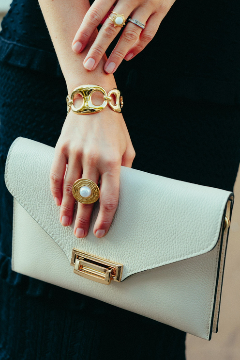 BRA55049 Horsebit Wide Cuff Bracelet سوار عريض من هورسبيت