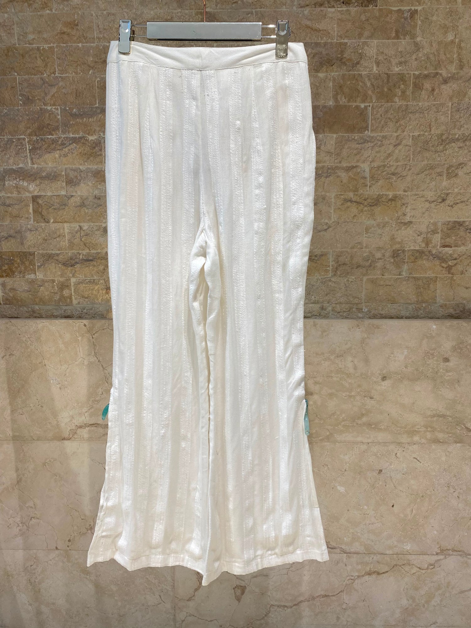 Sea  Muse Wide Leg Cotton Pants بنطال قطني واسع الساق