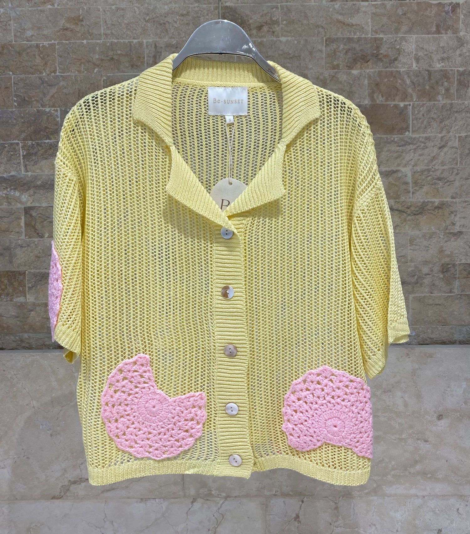 Shelina Knit Textured Shirt قميص محبوك ذو ملمس مميز