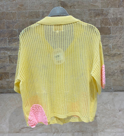 Shelina Knit Textured Shirt قميص محبوك ذو ملمس مميز