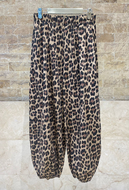Leopard Print Harem Pants TDM08726-28