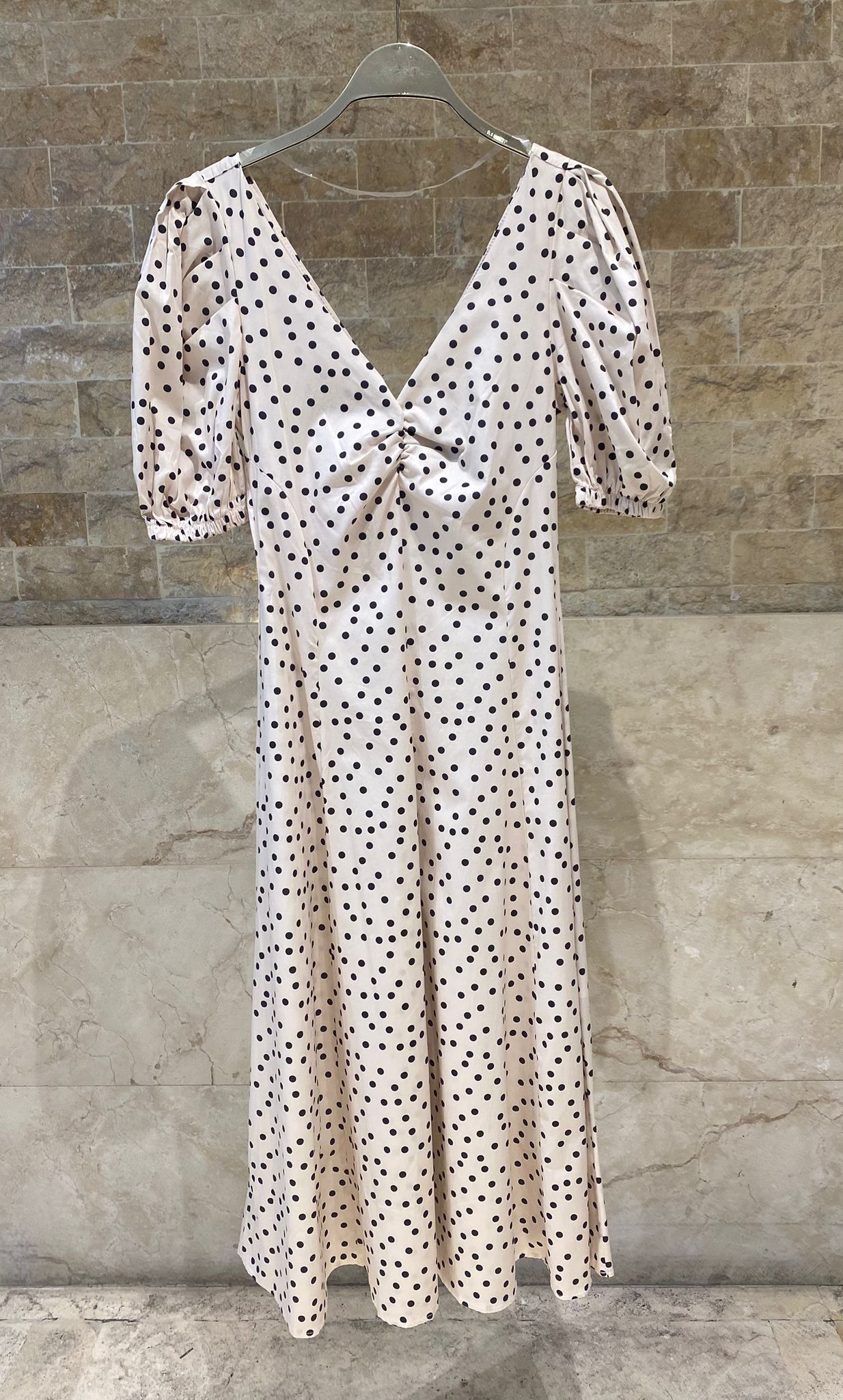 Polka Dot Midi Dress TDM30526