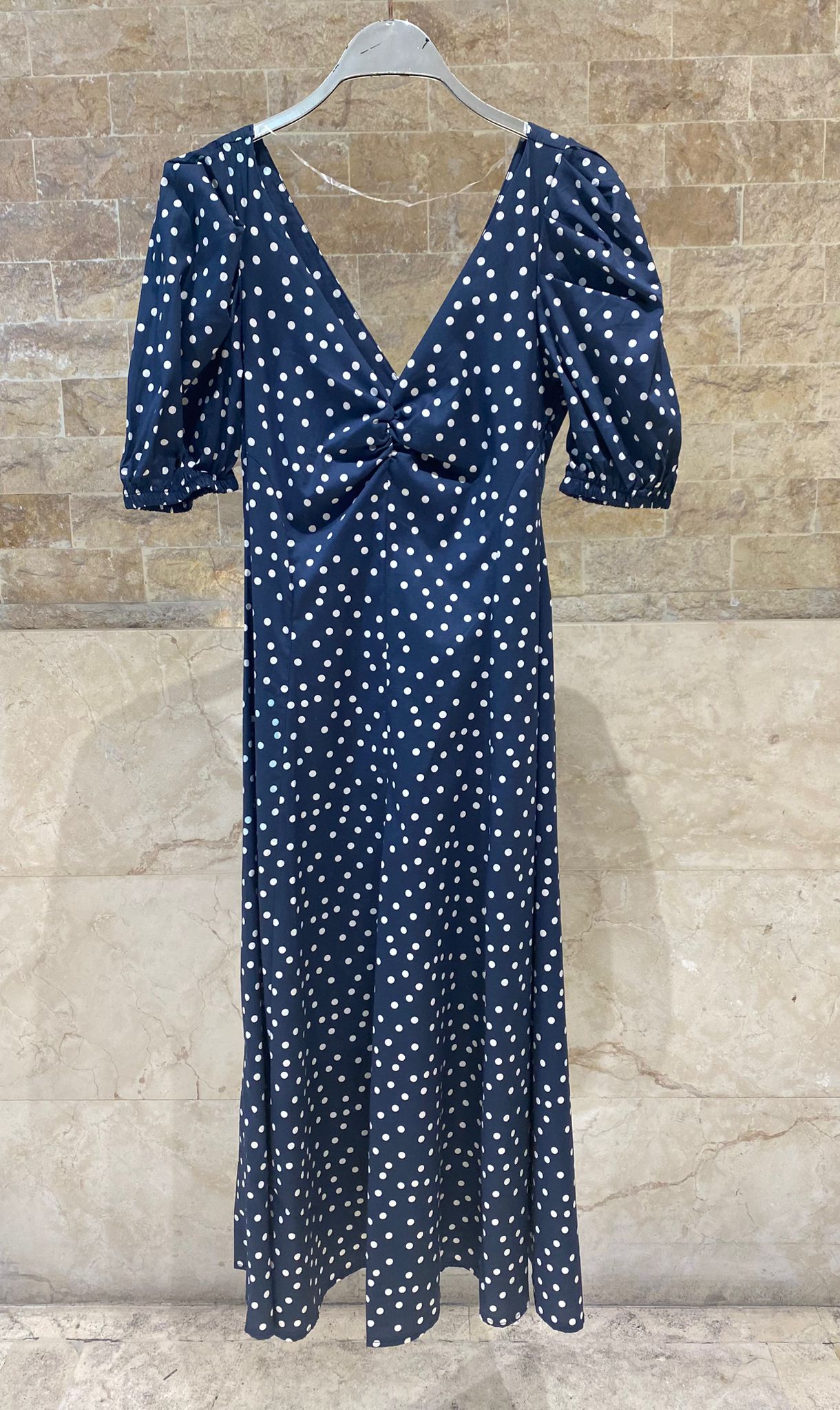 Polka Dot Midi Dress TDM30526