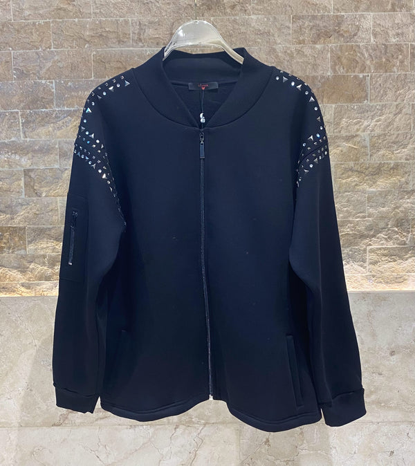 255219999 Oversized Bomber Jacket جاكيت بومبر كبير الحجم