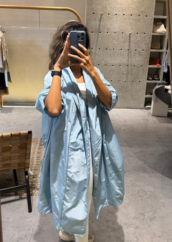 HM7296-2 Oversized Long Raincoat معطف واق من المطر طويل الحجم