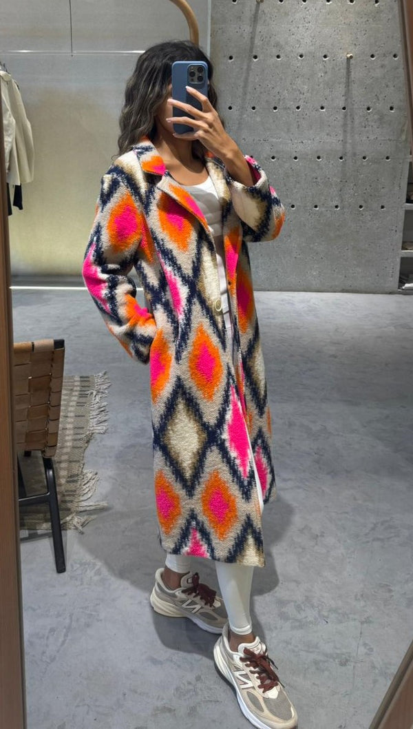 31589 (COAT IKAT LANA PUNTO) معطف إيكات لانا بونتو