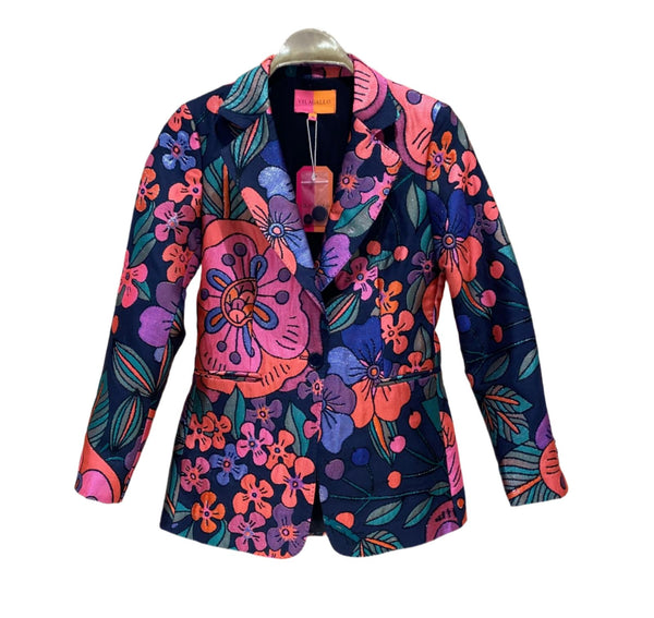 31787 (Jacket Jacquard Flower) جاكيت جاكار زهرة