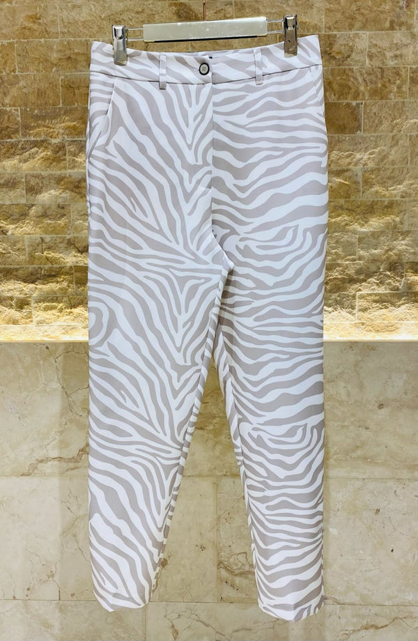 Zebra Print Pants - 43-5146