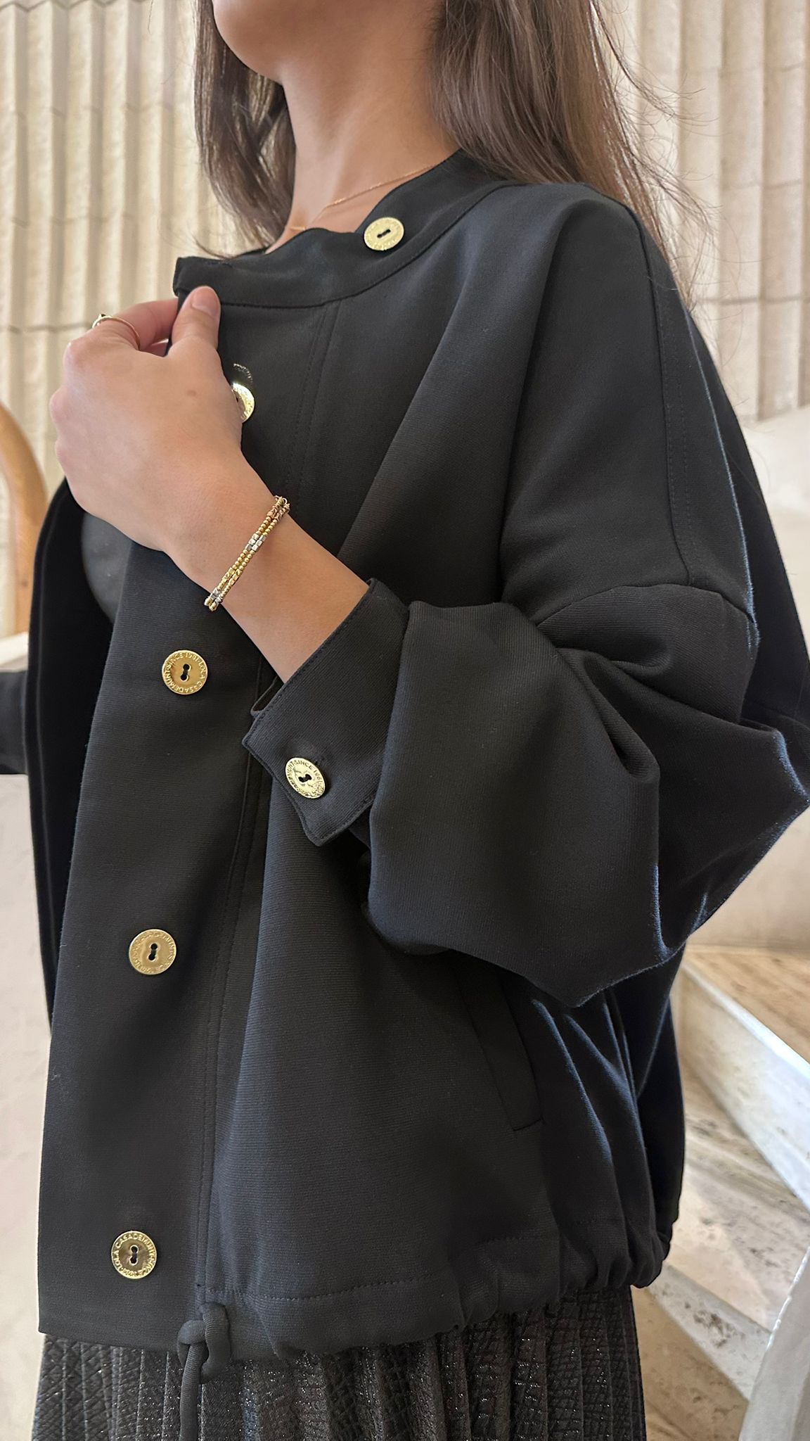 جاكيت بخصر قابل للتعديل 2502018