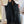 Black Crochet Embroidered Cotton Kaftan