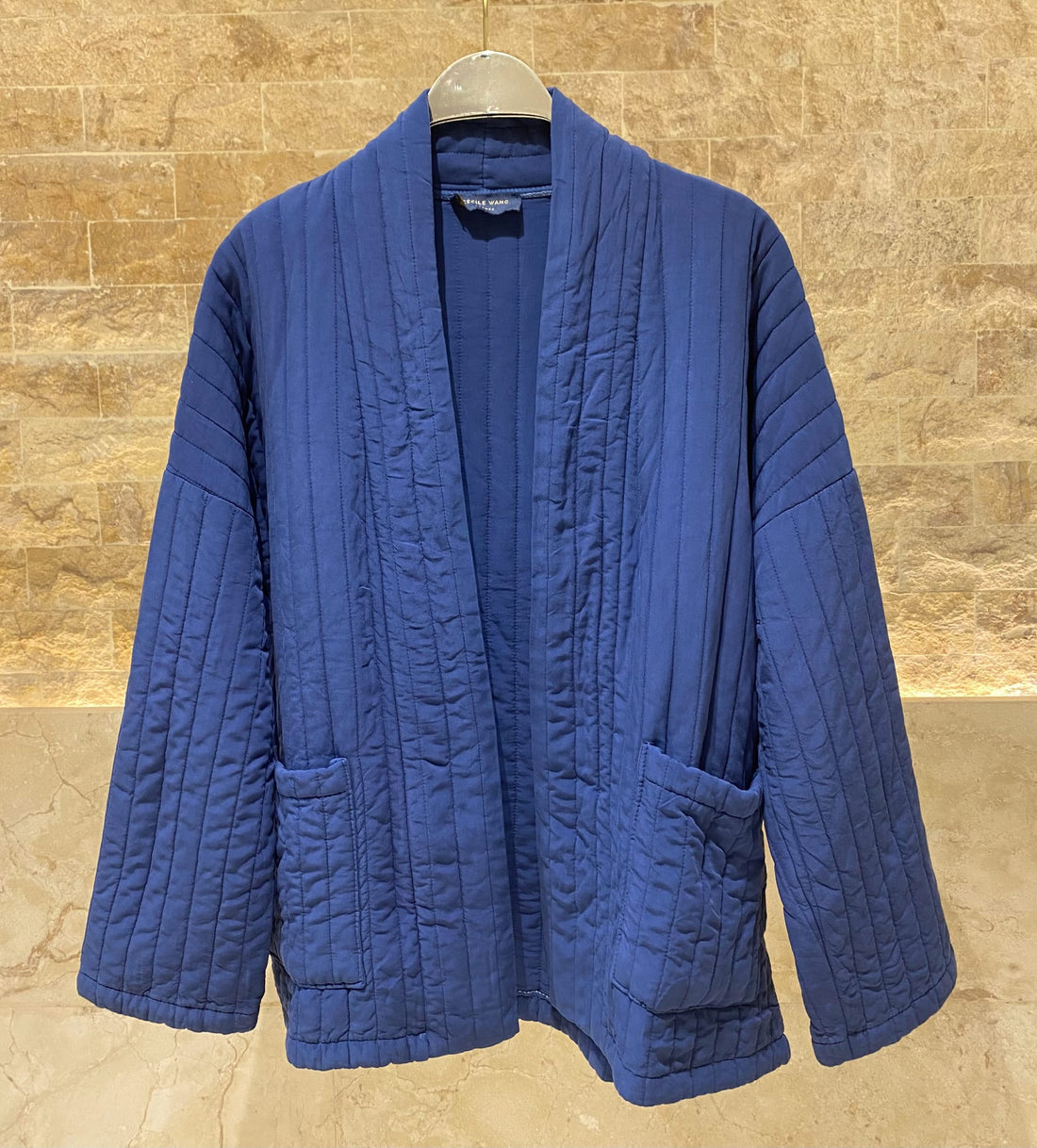 KD7280-6 Quilted Jacket - Brown Loft
