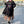 31943 (KNITWEAR CARDIGAN BLACK) سترة صوفية تريكو مع شراشيب سوداء
