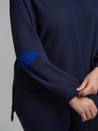 Relaxed Sweatshirt &amp; Flared Pants Set 8601.1026/2044