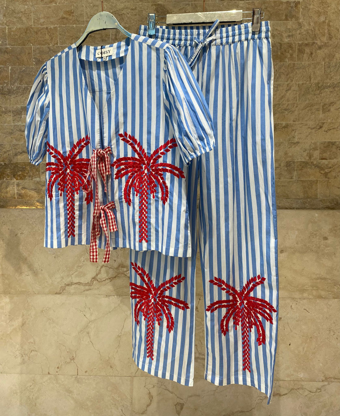 Vulcano Striped Top and Pants