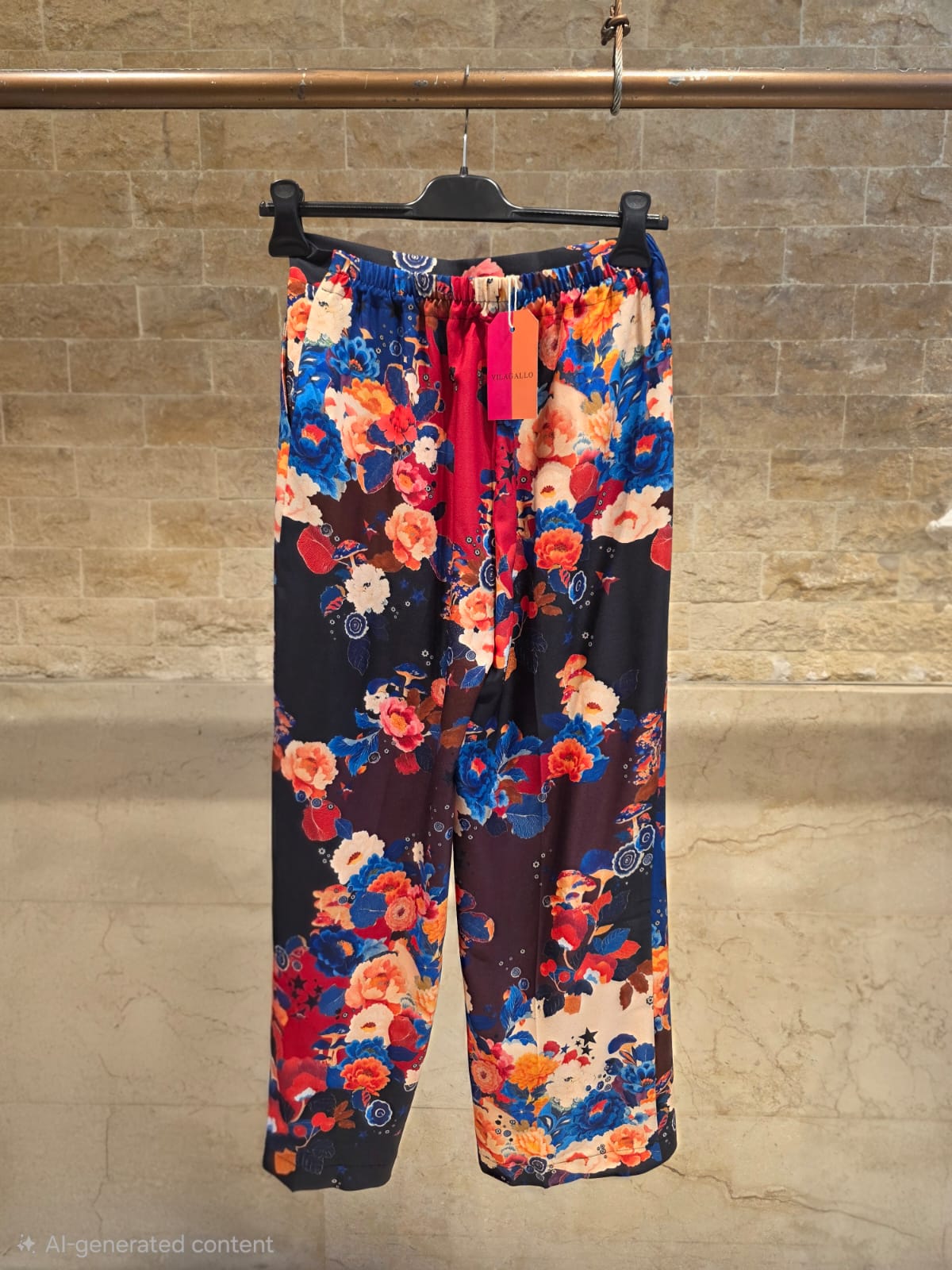 Flower And Mushroom Trousers 34186
