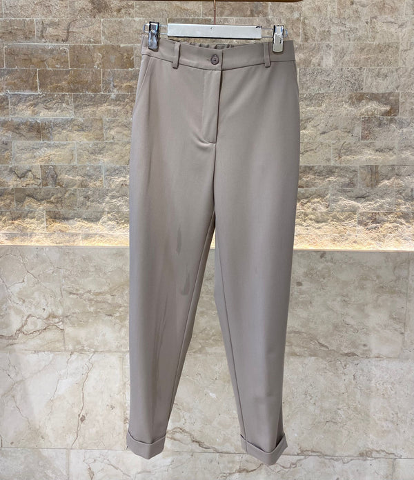 High Waist Ankle Length Pants - 53-5150
