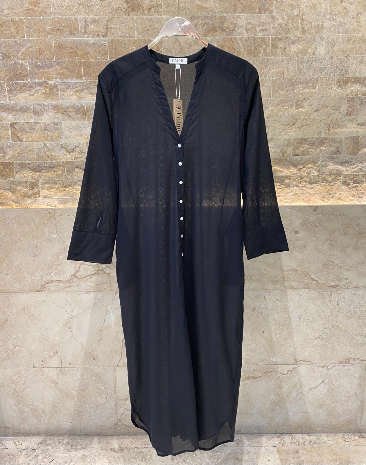 67075 Bright Blue Maxi Tunic Dress - Brown Loft