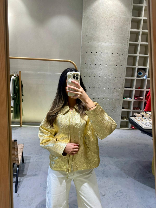 MF2502012 Oversized Bomber Jacket سترة قاذفة كبيرة الحجم