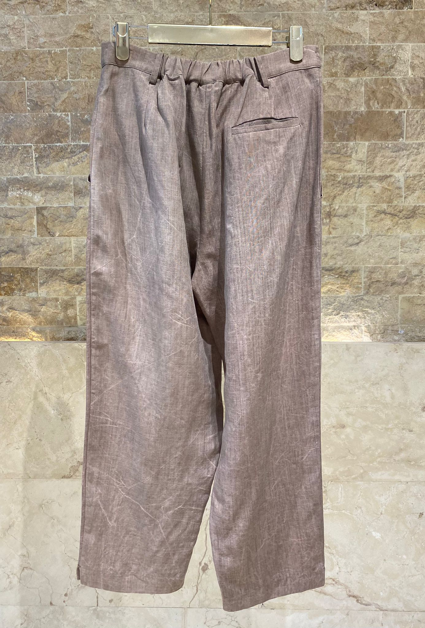 26S-5089/8090 Waistcoat Jacket and Pants - Brown Loft