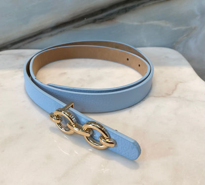 Skinny Leather Belt BK0103