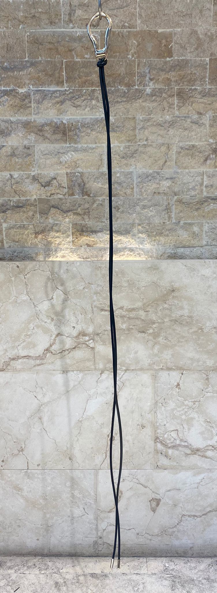 Double Wrap Thin Leather String Belt BK0105