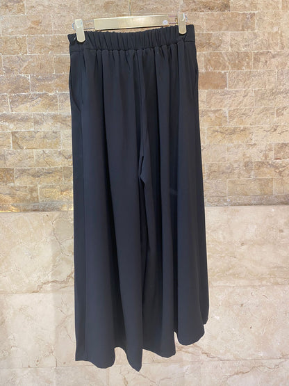 26SS-BZ3170 Wide Leg Culotte Pants - Brown Loft