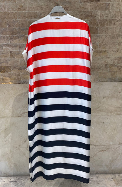 Stripe Long Dress LS2616013