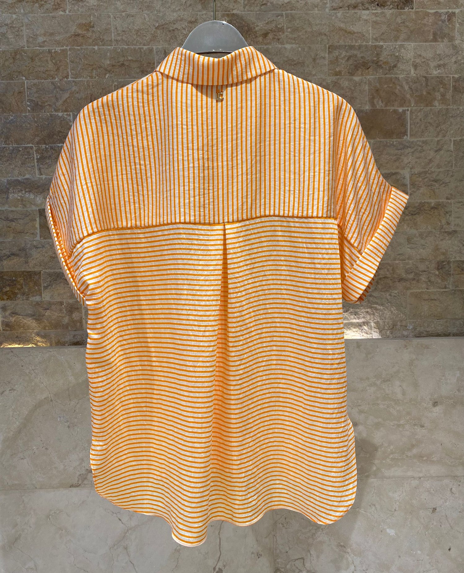 Striped Long Back Shirt LS2615096