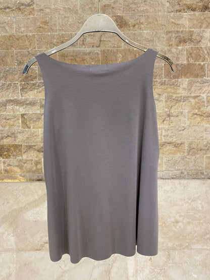 26SS-BZ892 Sleeveless Tank Top - Brown Loft