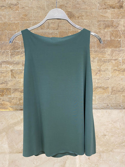 26SS-BZ892 Sleeveless Tank Top - Brown Loft