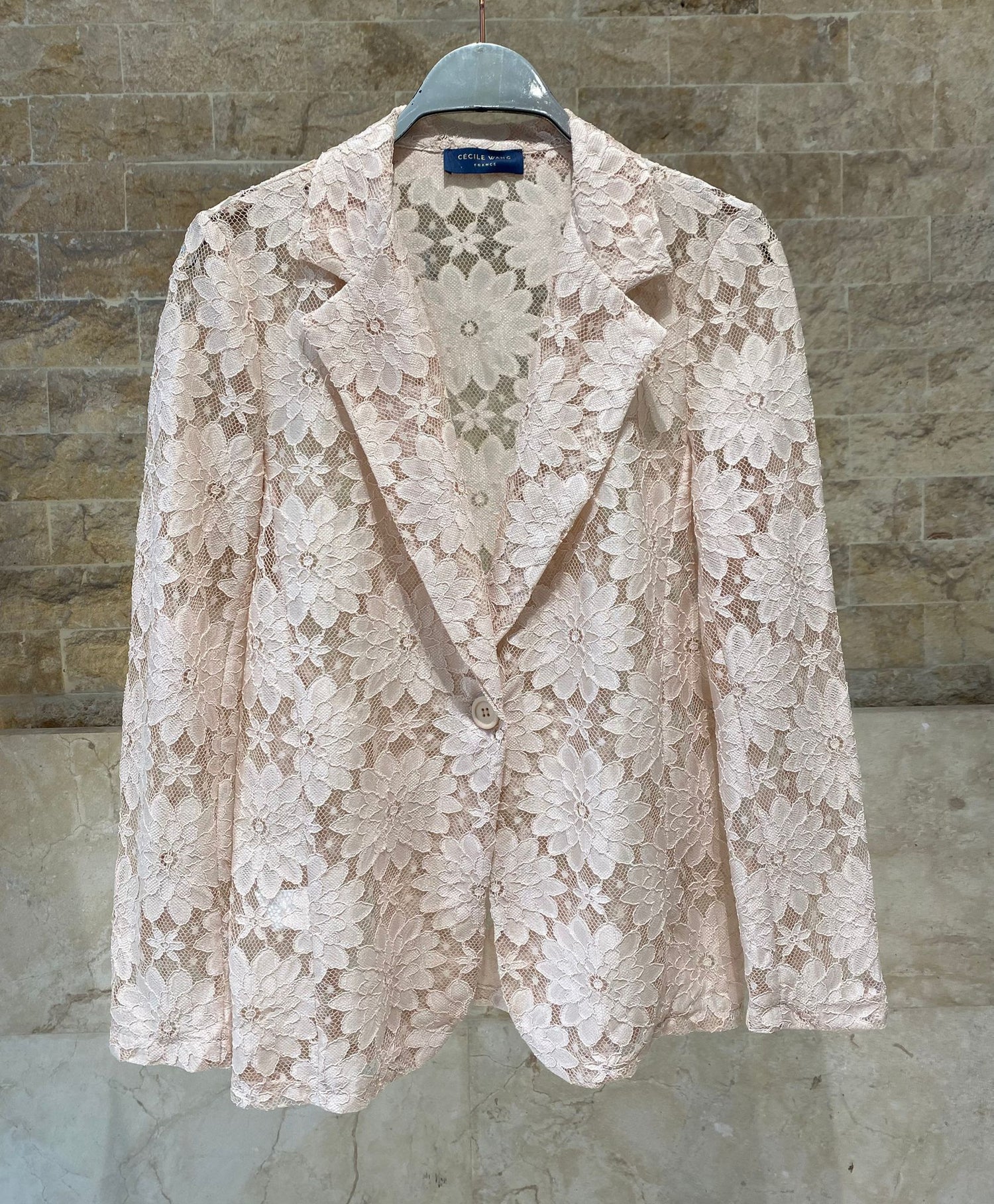 Floral Lace Jacket and Skirt TDM16626/526 - Brown Loft