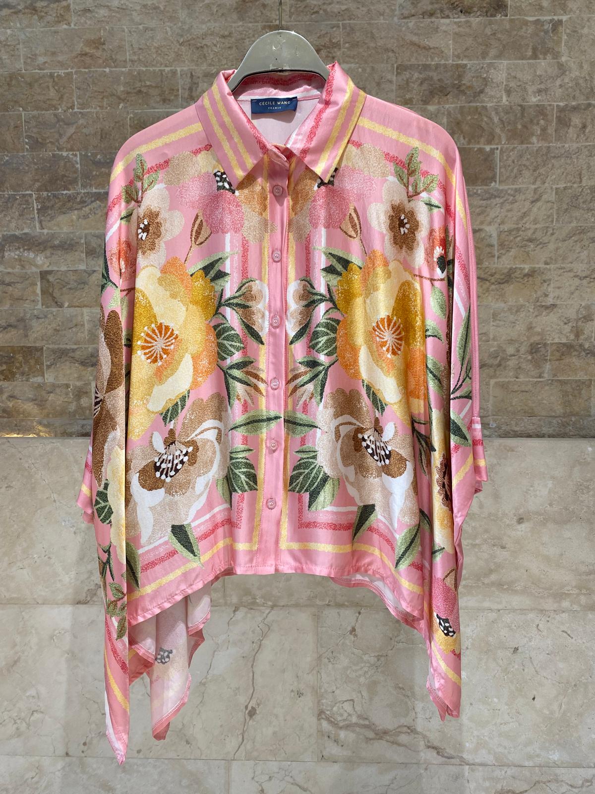 Satin Cape Shirt and Pants KD8871/99VS-2