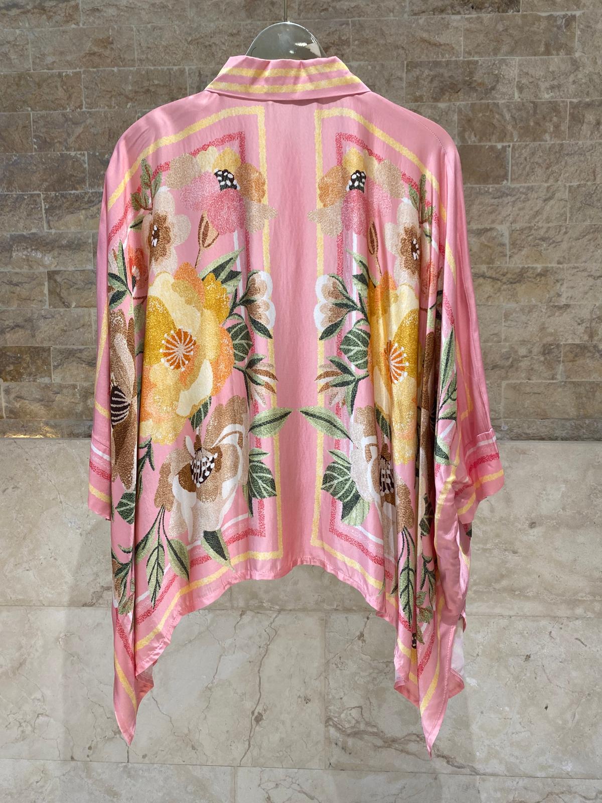 Satin Cape Shirt and Pants KD8871/99VS-2