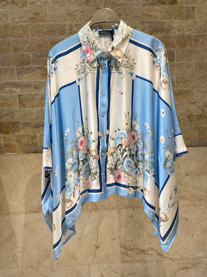 Satin Cape Shirt and Pants KD8871/99VS-6