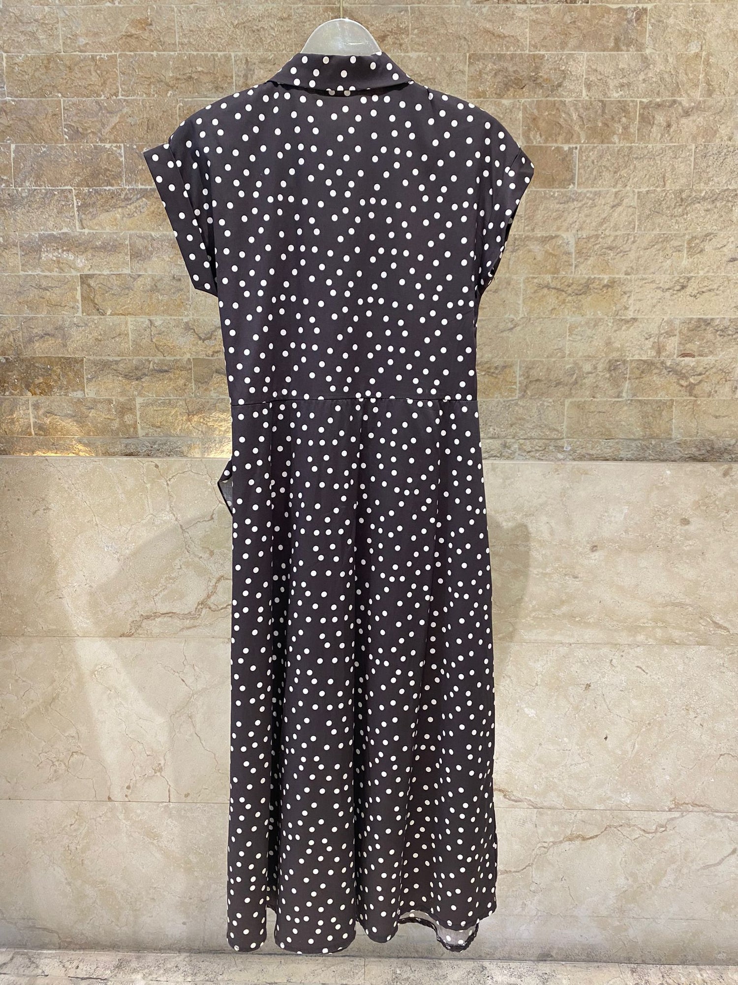 Polka Dot Long Dress TDM23824-4