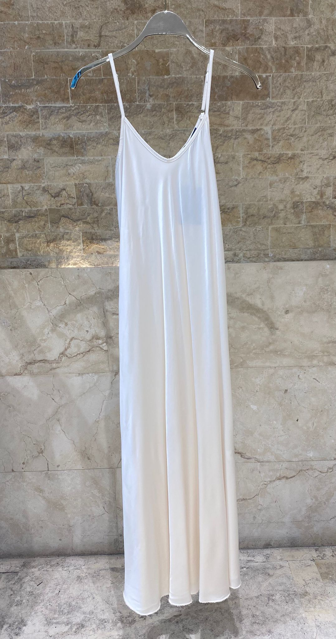 KD7505VS-2 Satin Sleeveless Dress