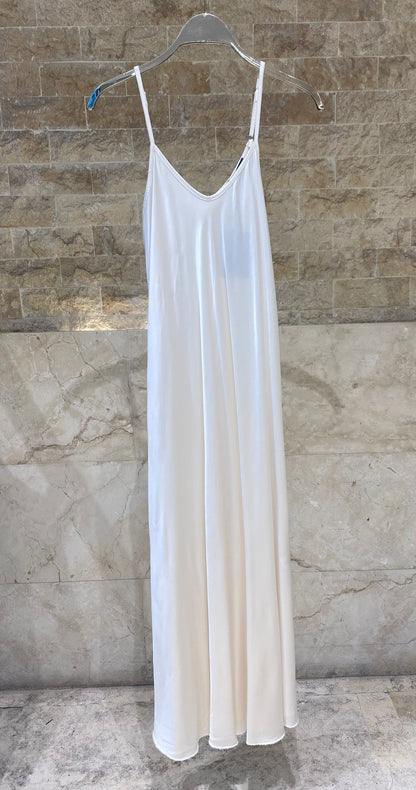 Satin Sleeveless Dress KD7505VS-2