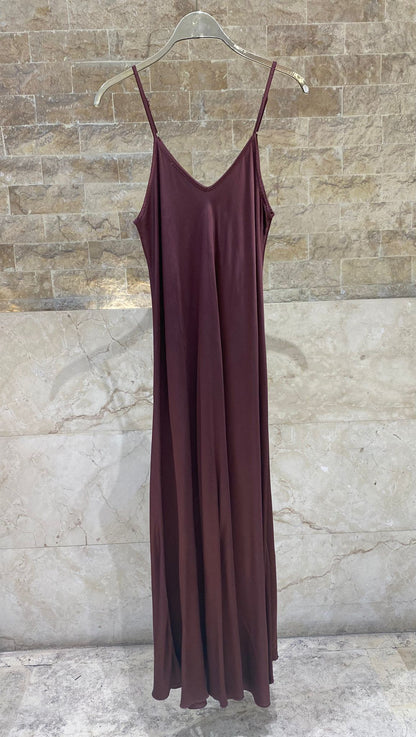 Satin Sleeveless Dress KD7505VS-2