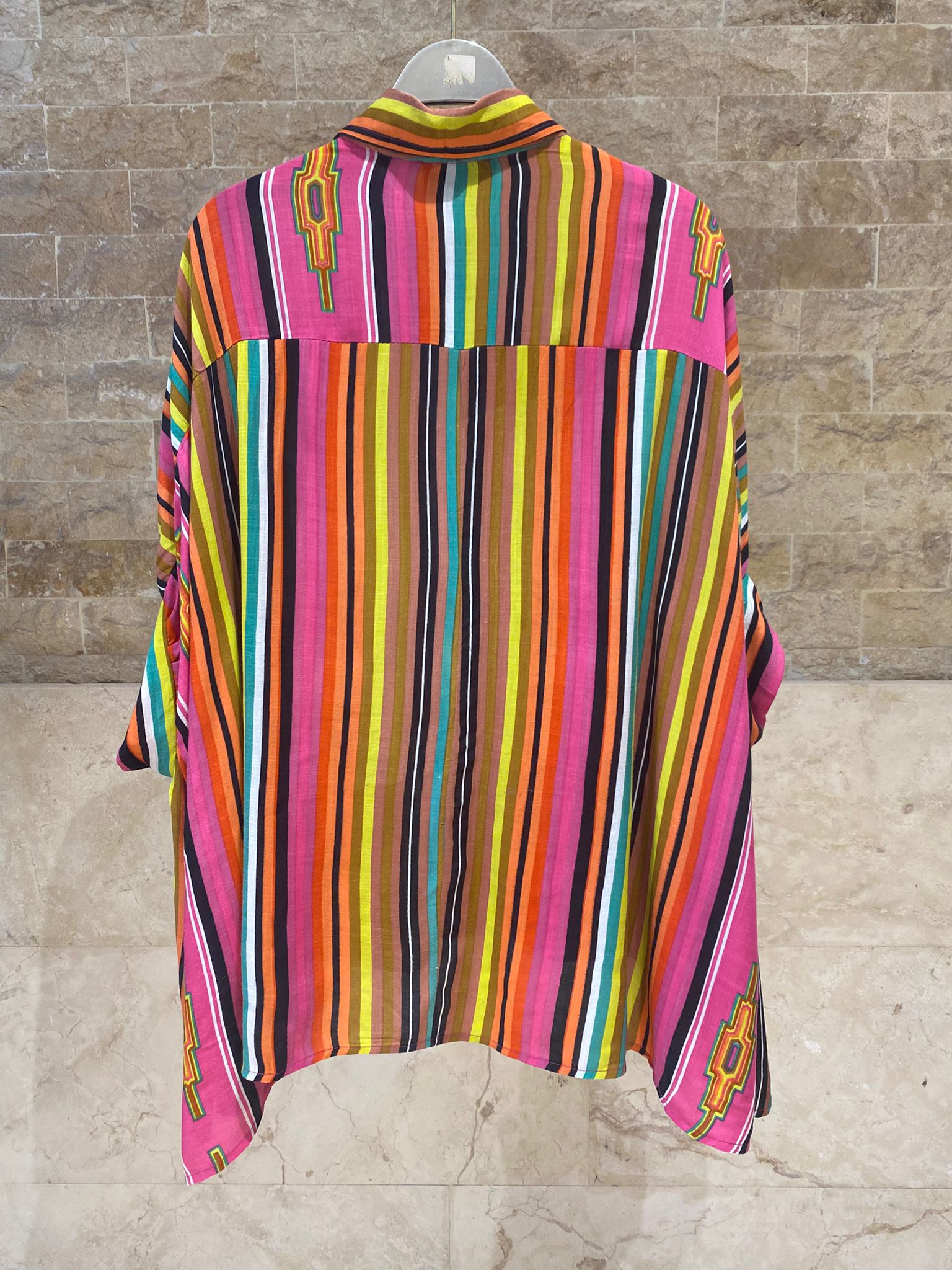 Ruby Striped Oversized Shirt