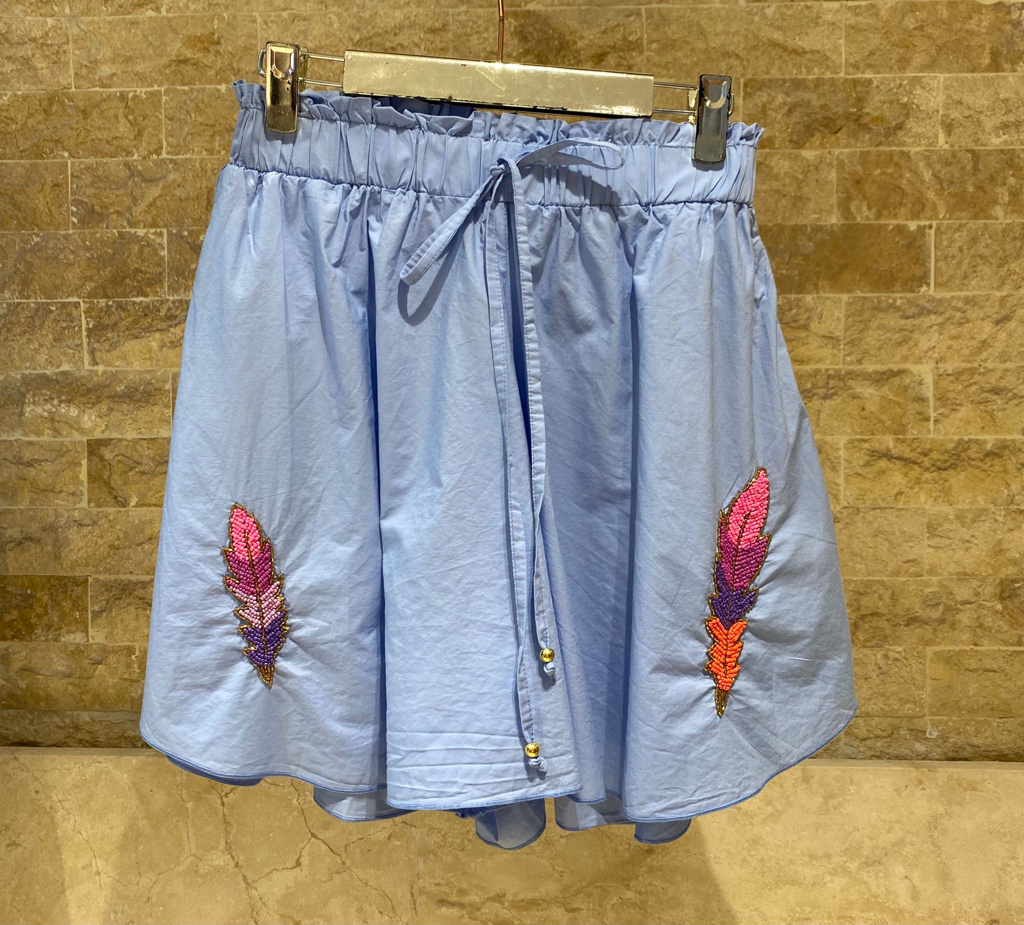 Missouri Set Oversized Poplin Shirt and Short Set