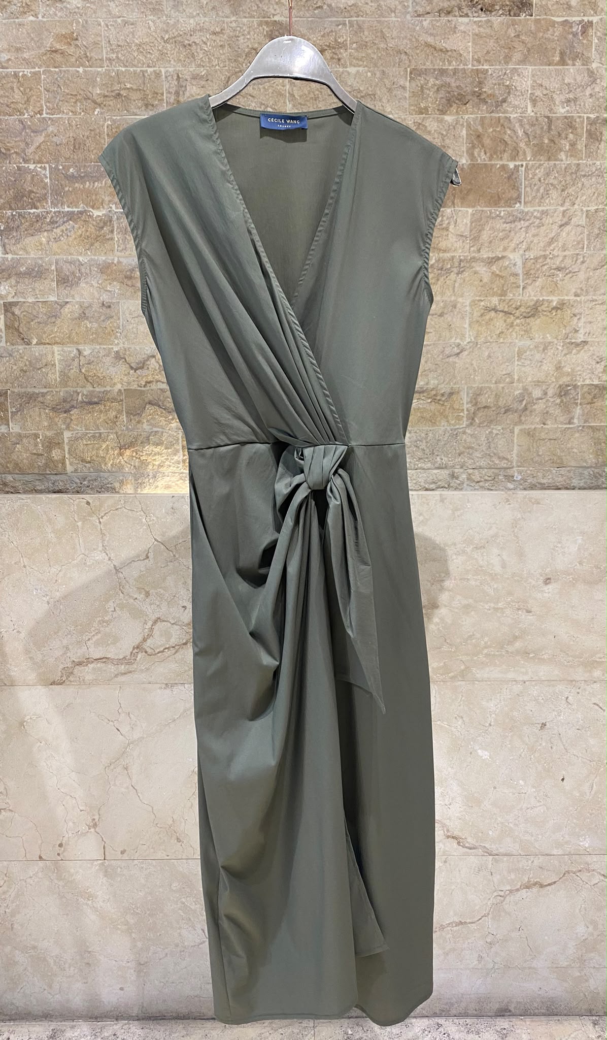 Sleeveless Wrap Dress TDM28526