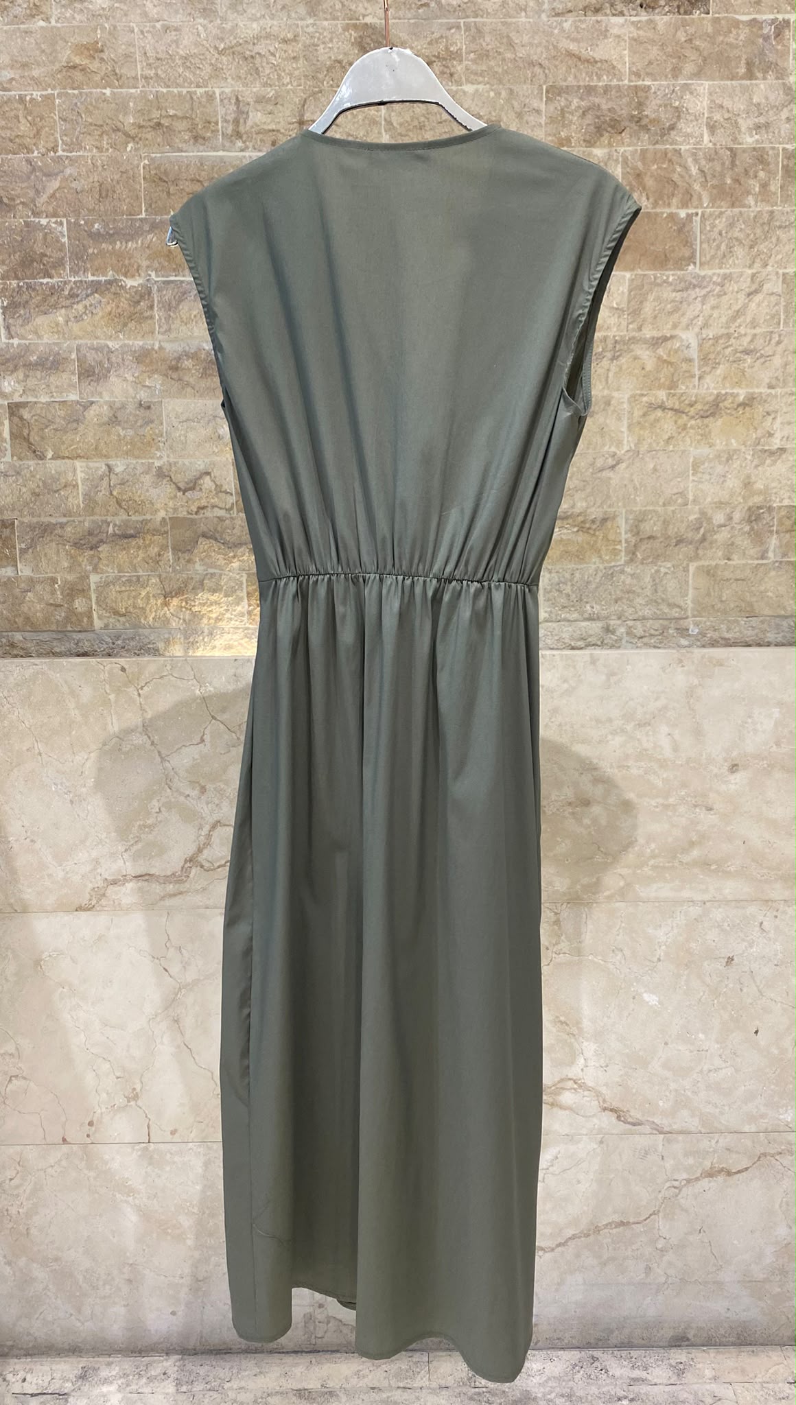 Sleeveless Wrap Dress TDM28526