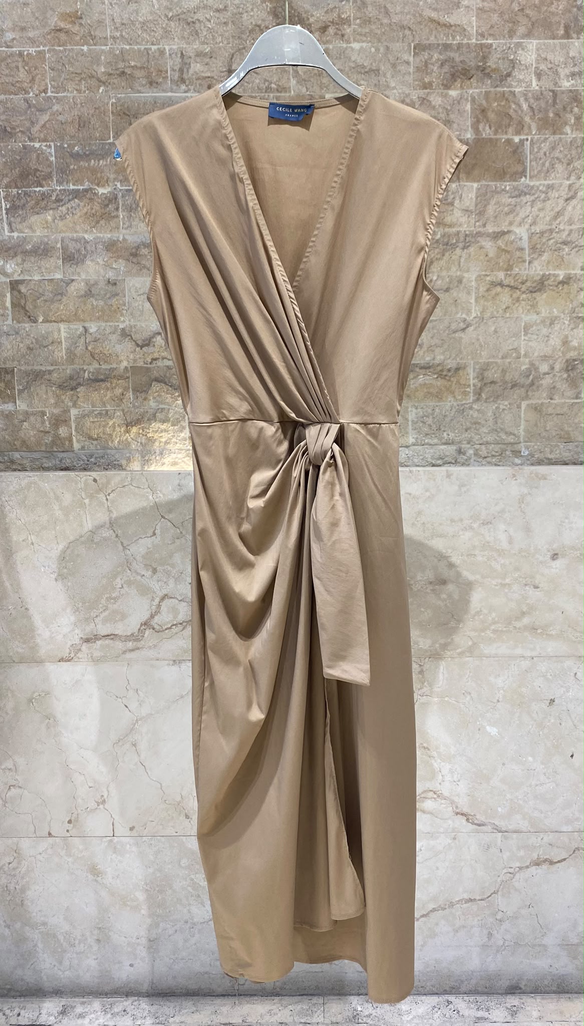 Sleeveless Wrap Dress TDM28526