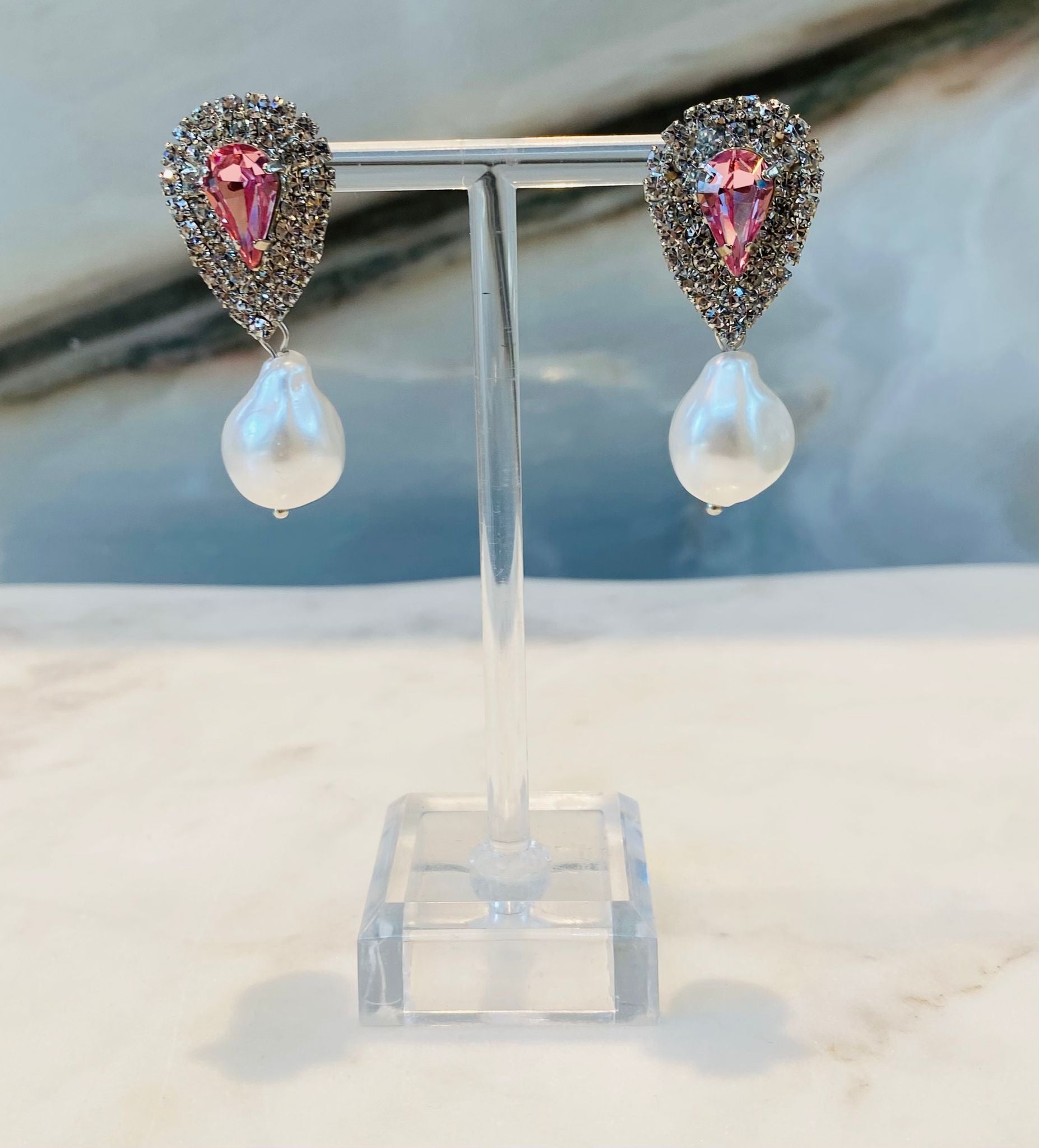 Bambola Pink Earrings