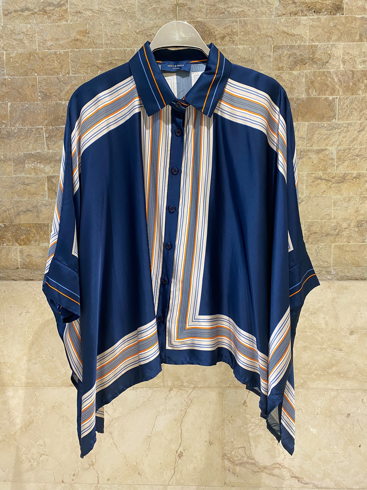 KD8871/9099-71 Ticking Stripe Shirt and Pants Set