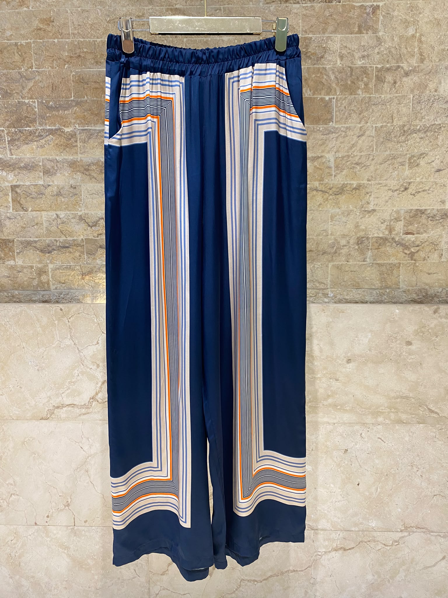 KD8871/9099-71 Ticking Stripe Shirt and Pants Set