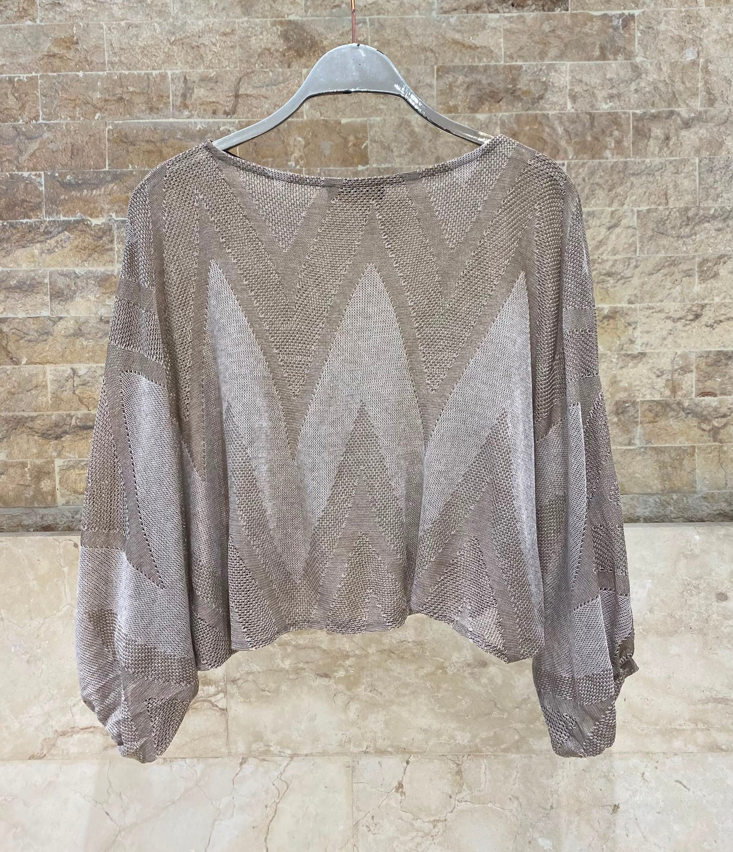 Knit Cropped Top TDM28126-6